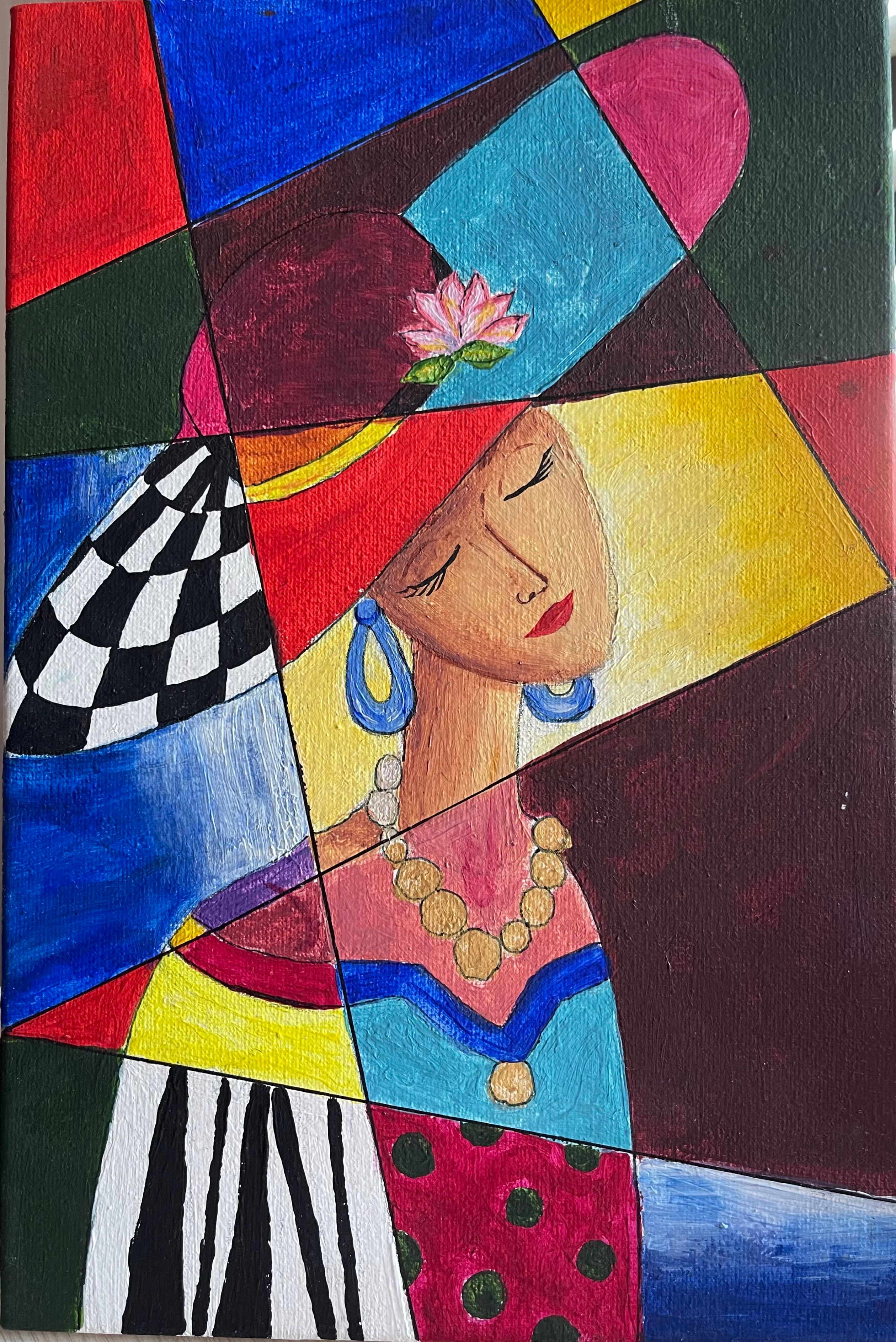 Дівчина у капелюсі