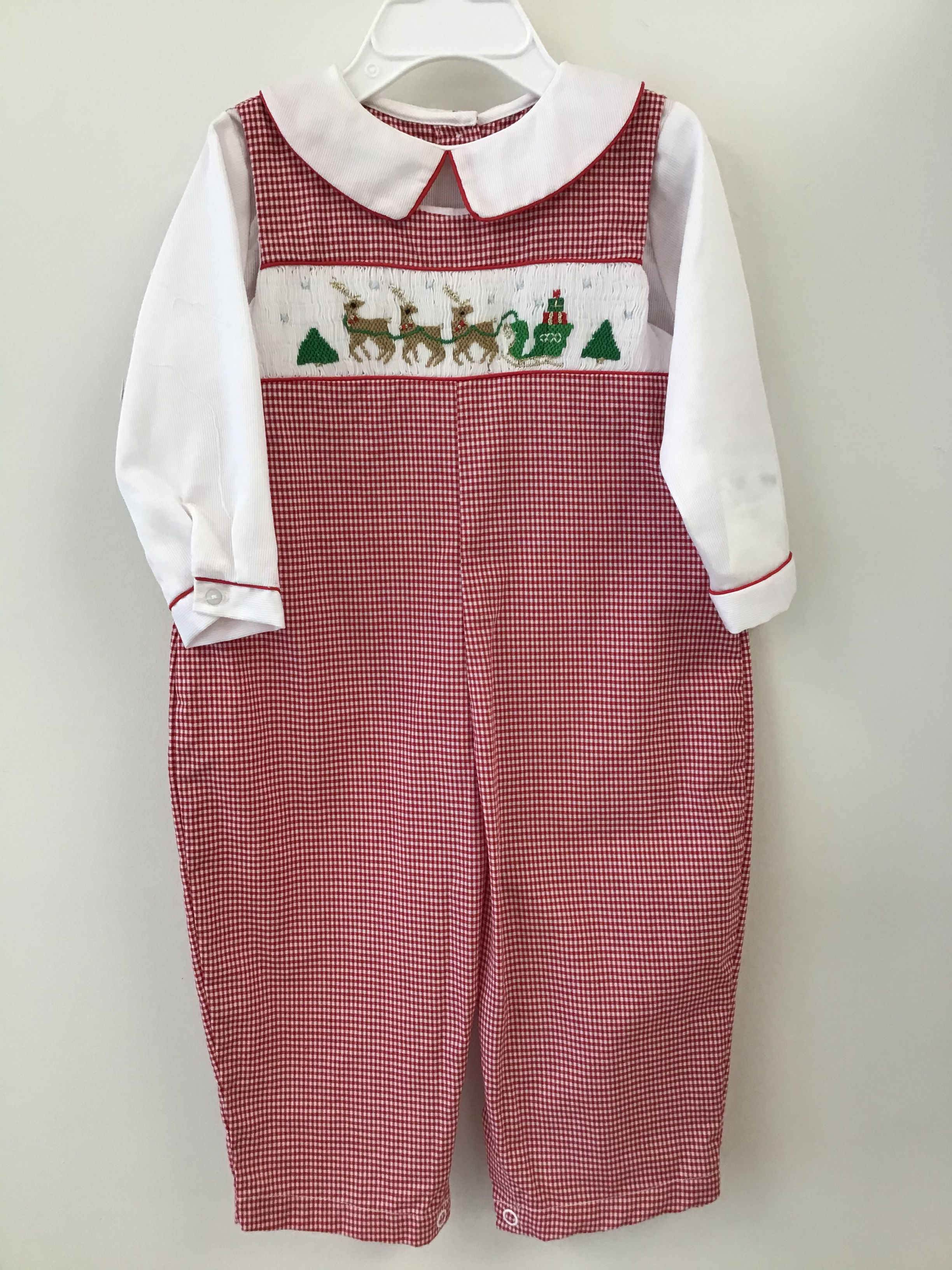 Christmas Embroidered Longall