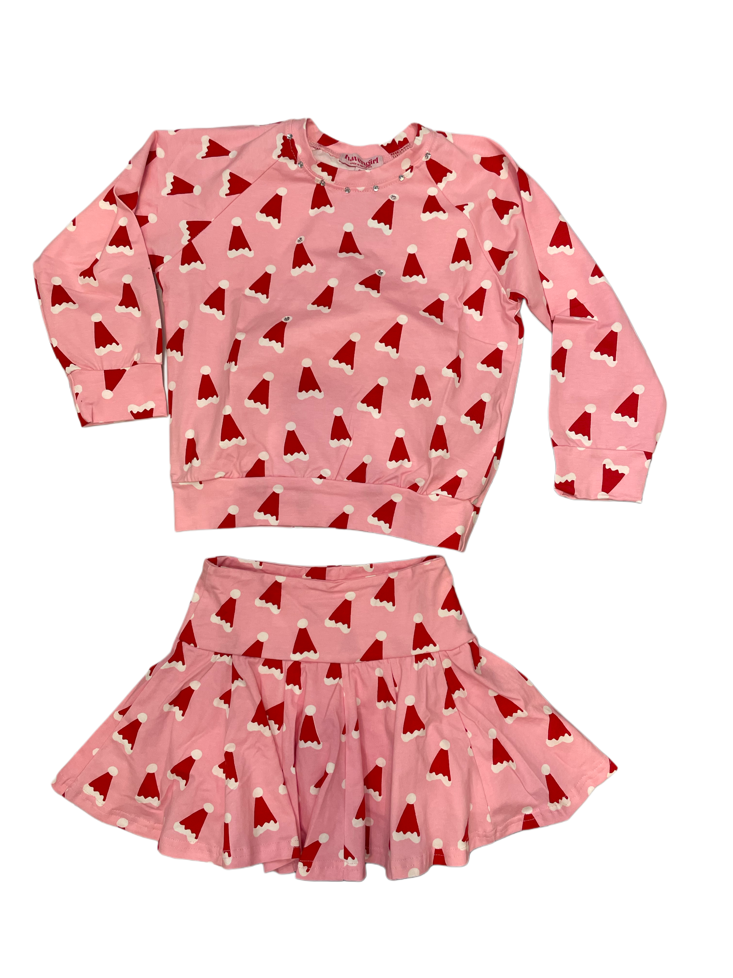 Santa Hat Skort by Havengirl