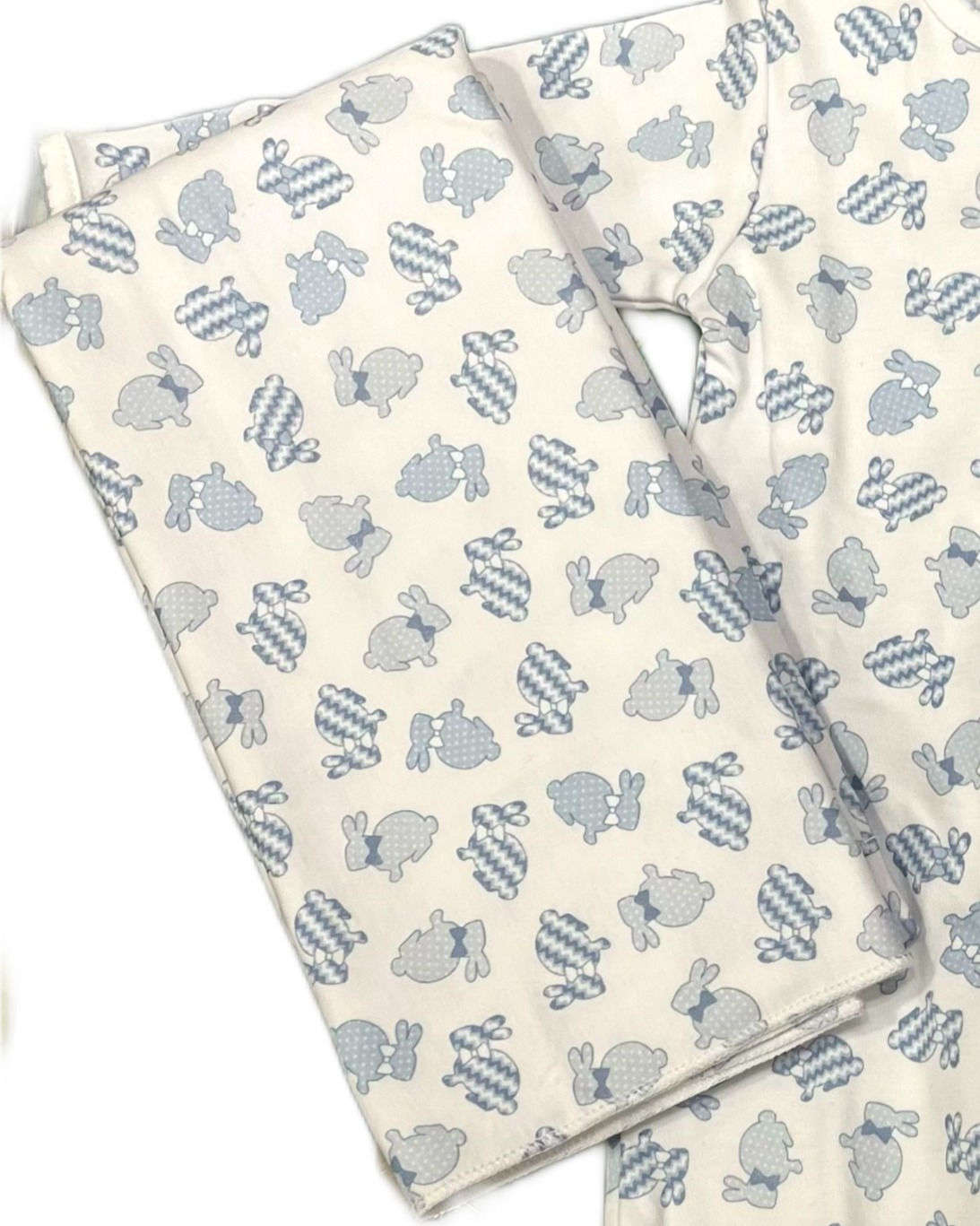 Blue Bunny Magnolia Baby Blanket