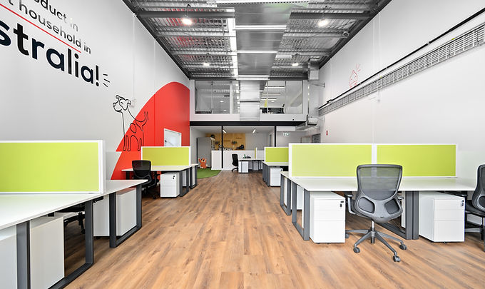 Seeka Constructions Open Office Space - After Full Office_R&D Remodel and Fit-Out, Helensv