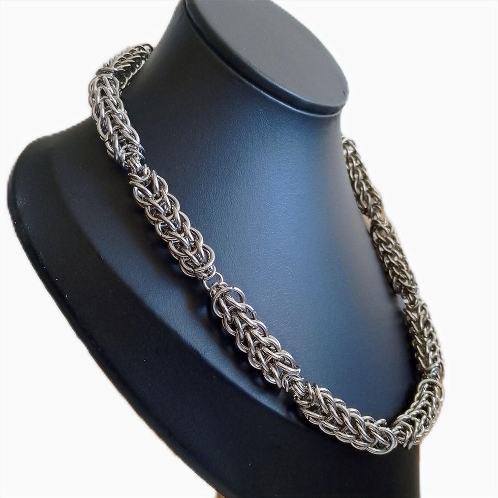 Half Persian Weave Chain Maille Bracelet