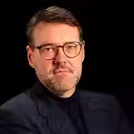 Standard image with desert landscape and orange sky.