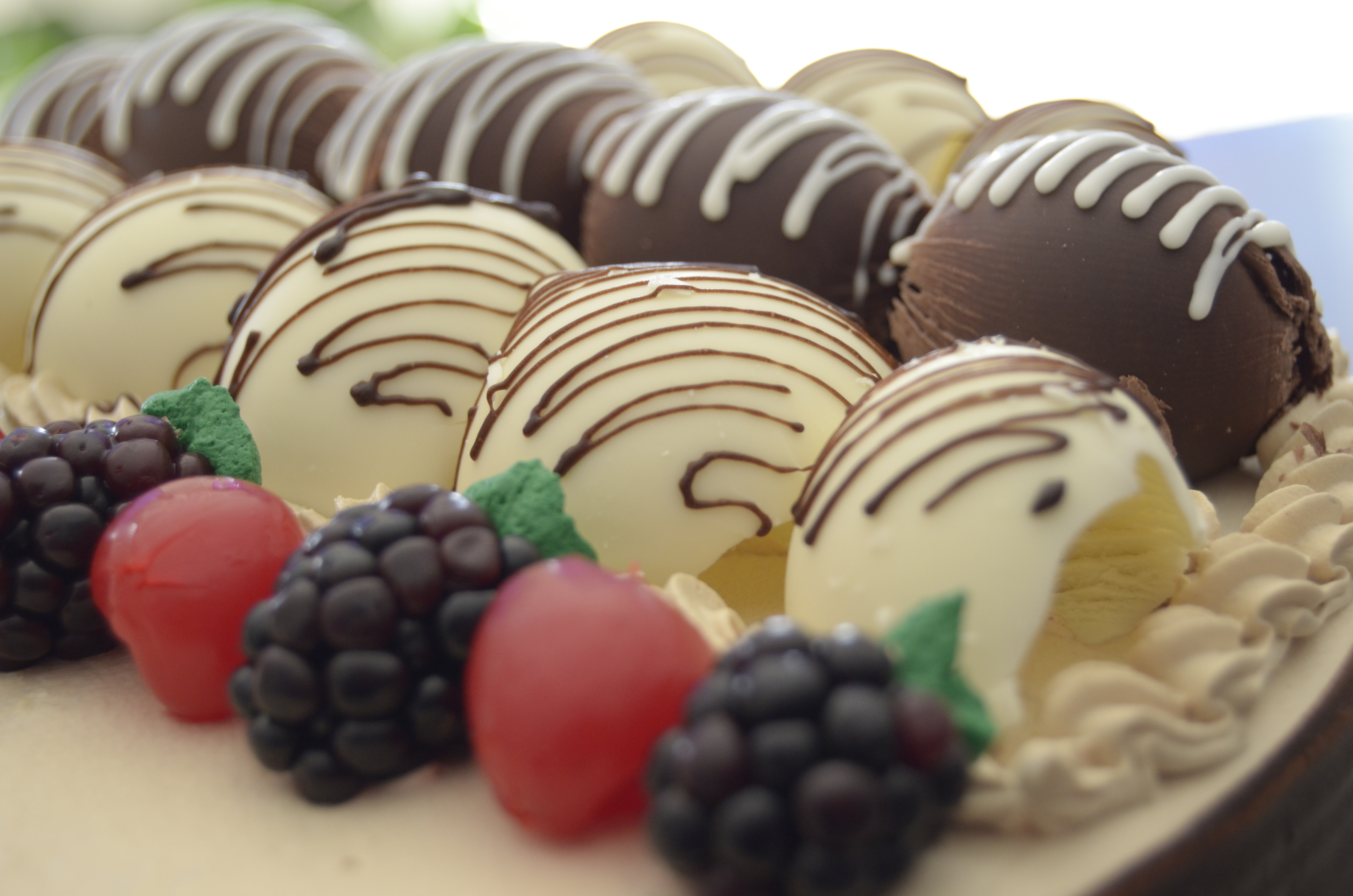 Arranged Food and Objects