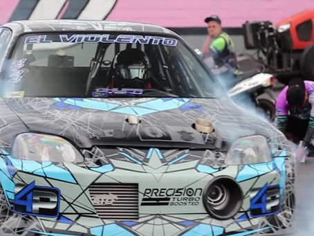 7-Sec Honda Civic Blasts Down Track With 17-YO Racer