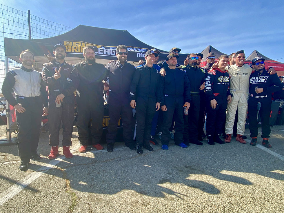 Drivers competing in The Drift League.