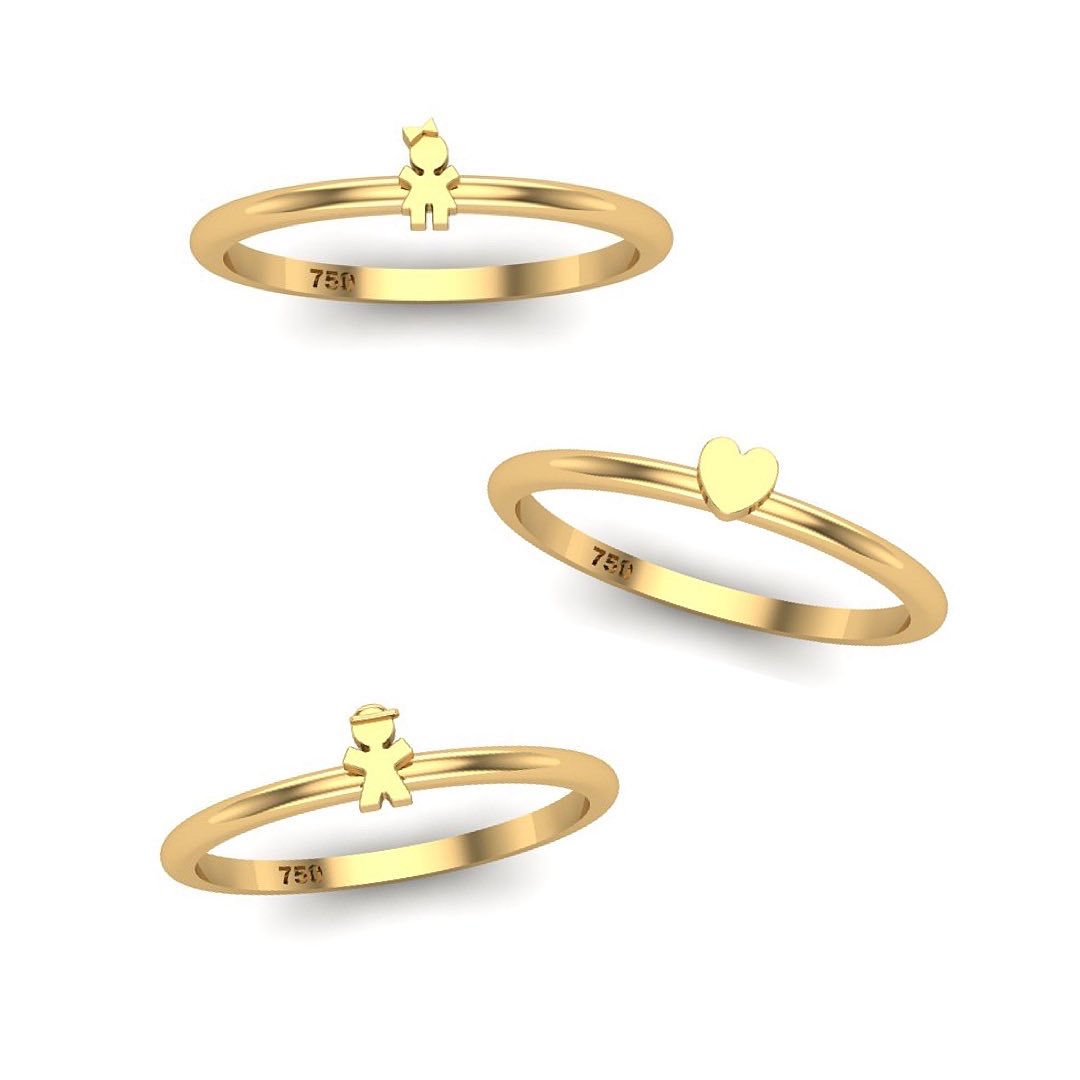 Anéis - Coleção Initials and Symbols