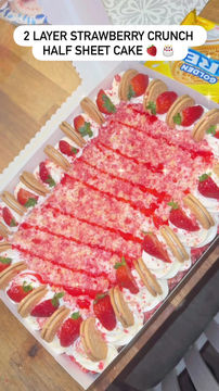 Thumbnail: Half Sheet Cake 🎂 