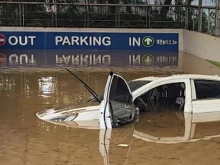 Flooding in Korea