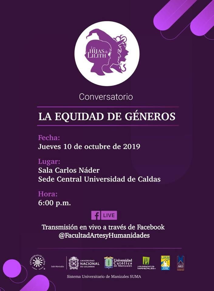 Conversatorio La Equidad de Géneros
