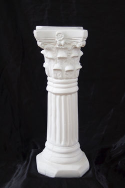 Table Top Ornate Column