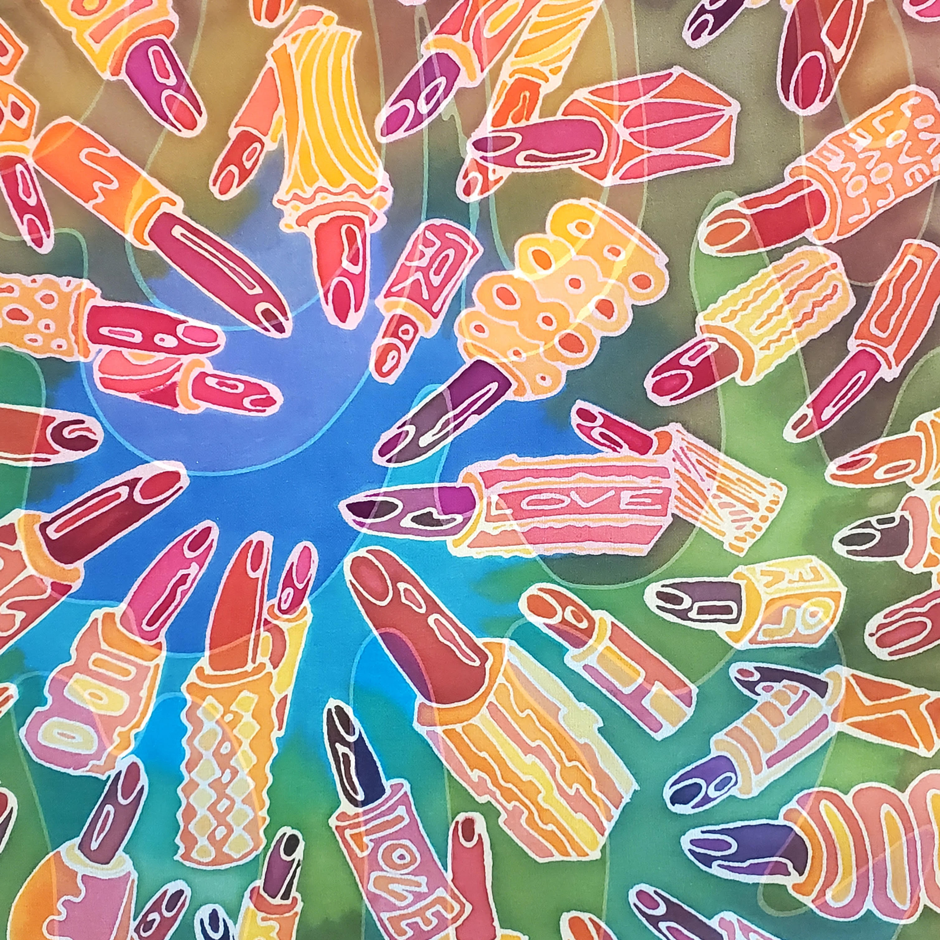 Silk Painting with Beth