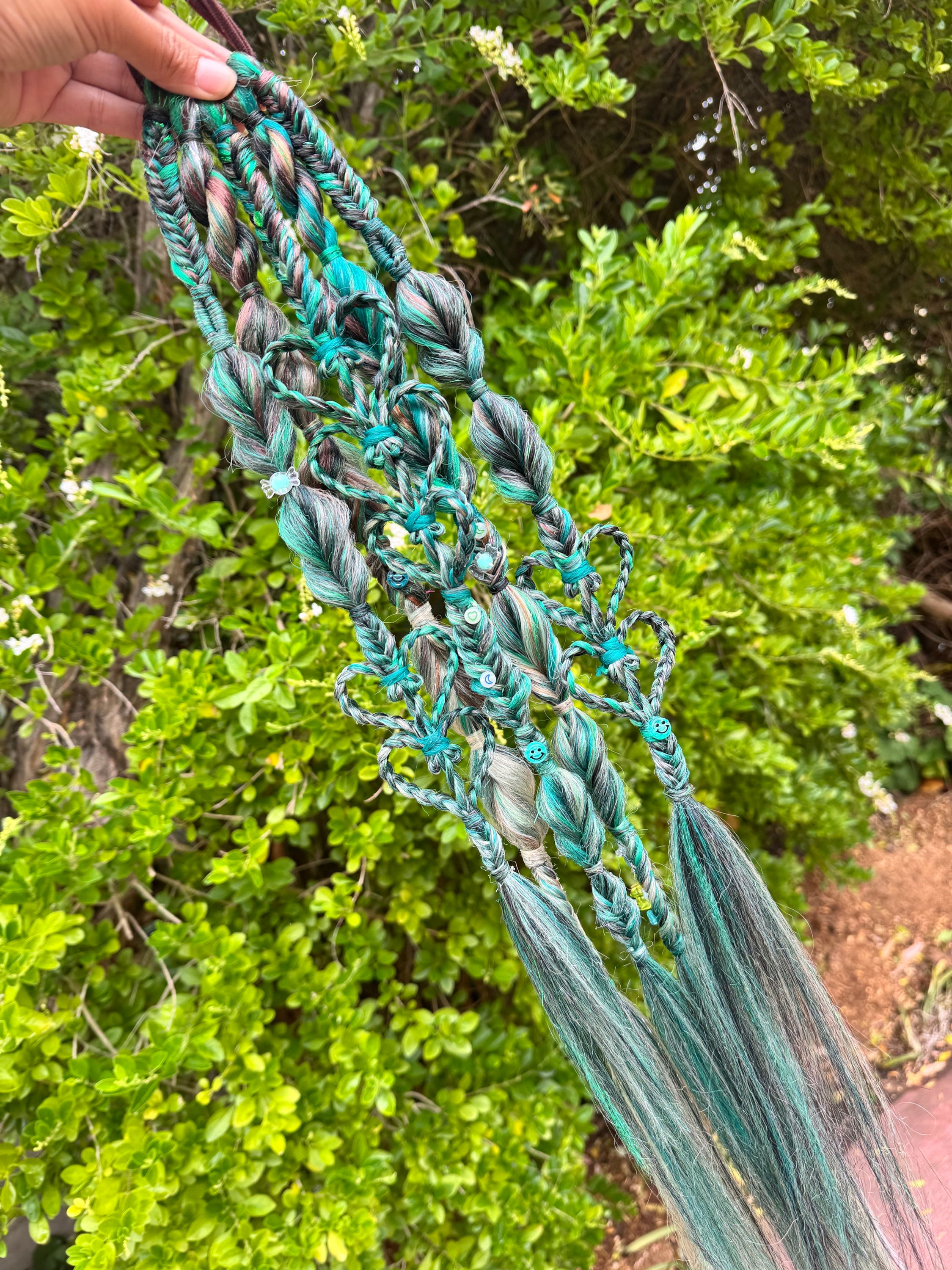 Mixed hearts Rave Braids - Single