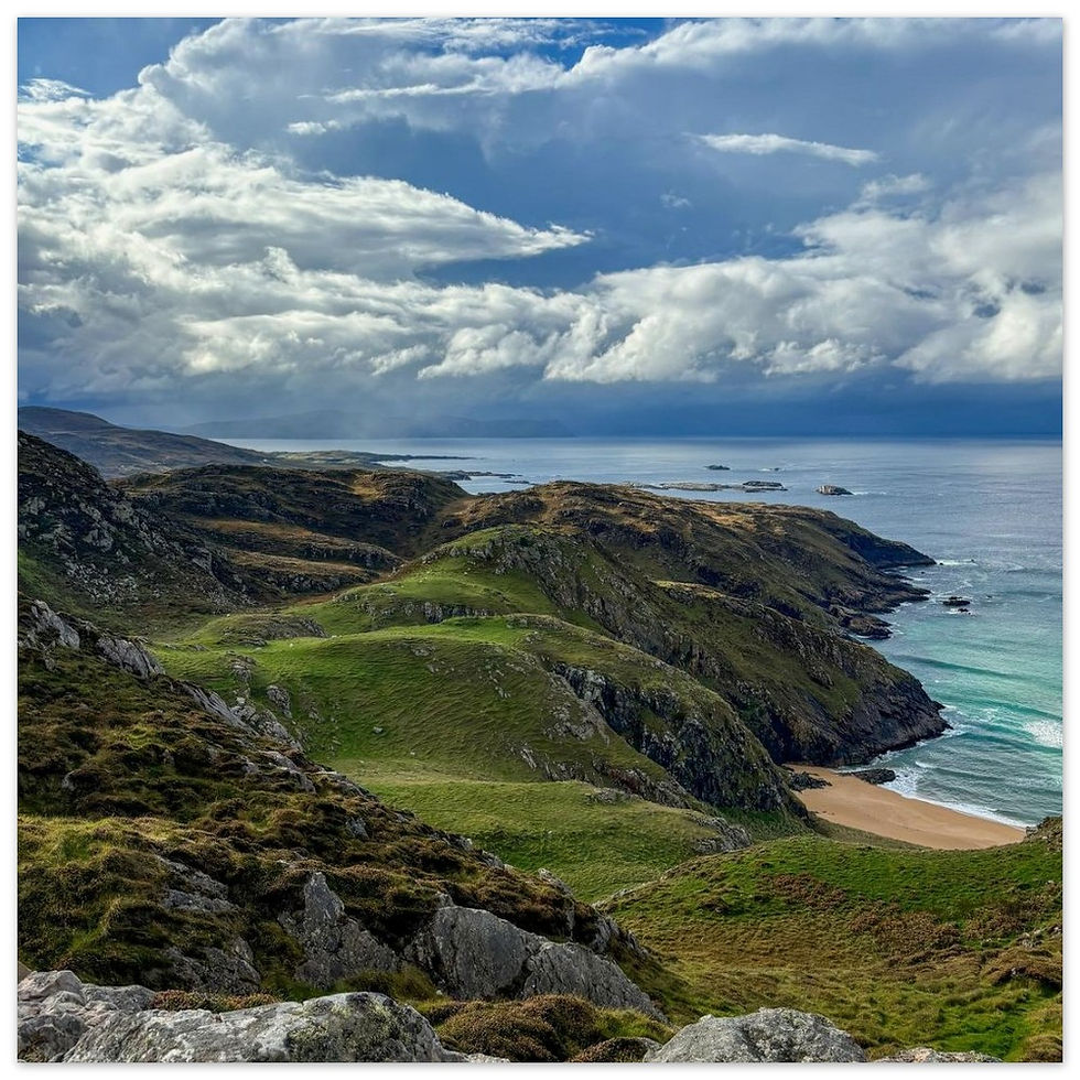 Thumbnail: Murder Hole Beach Poster – Stunning Donegal Landscape Art