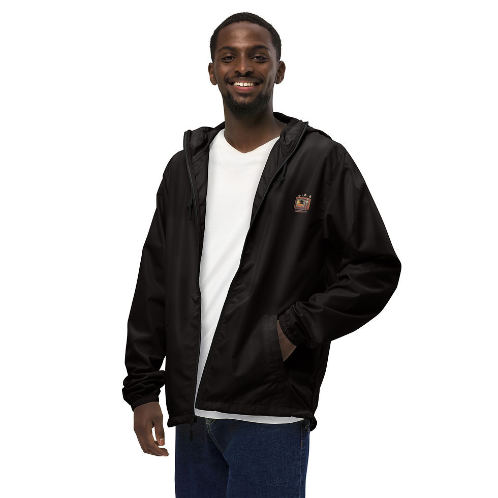 Thumbnail: Unisex lightweight zip up windbreaker