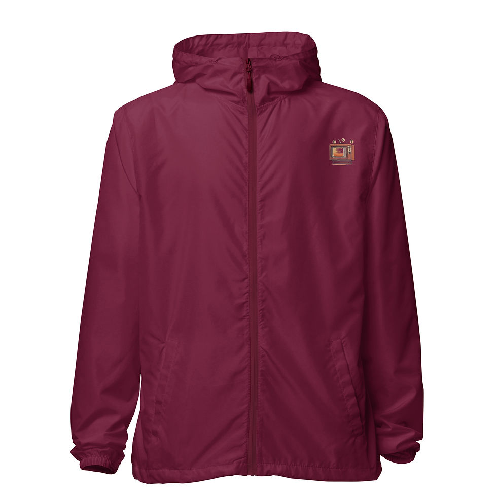 Thumbnail: Unisex lightweight zip up windbreaker