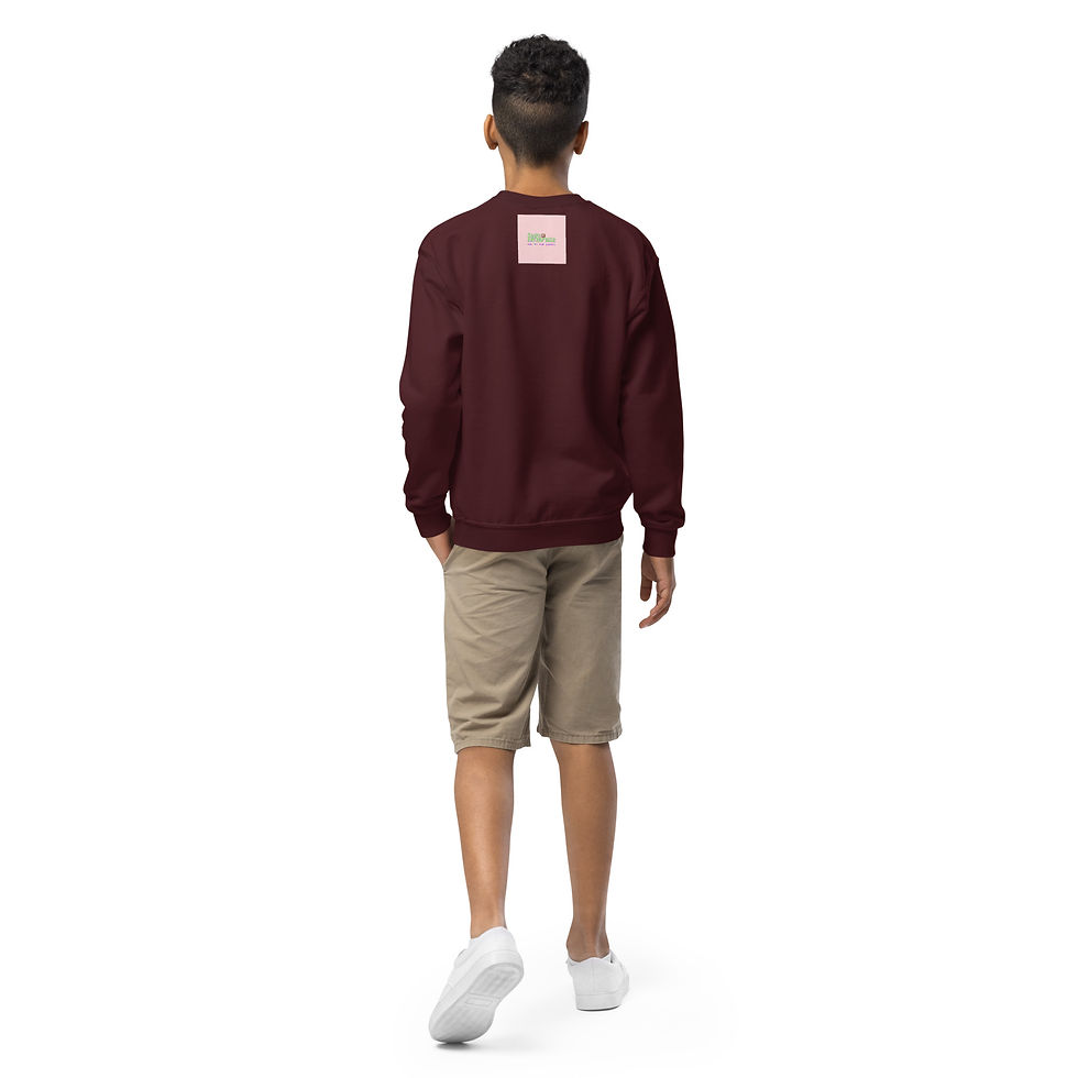 Thumbnail: Youth crewneck sweatshirt