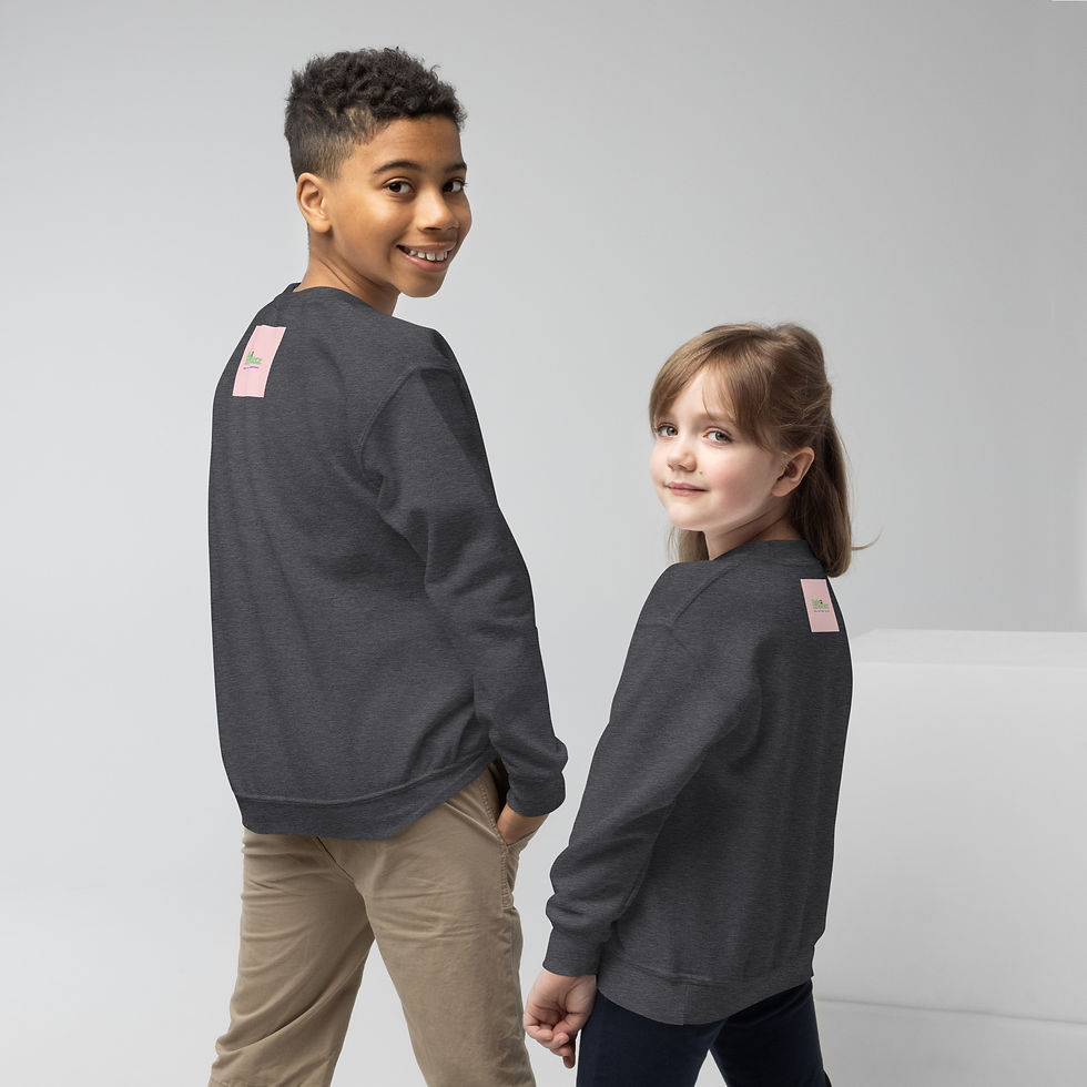 Thumbnail: Youth crewneck sweatshirt