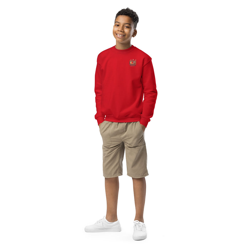 Thumbnail: Youth crewneck sweatshirt
