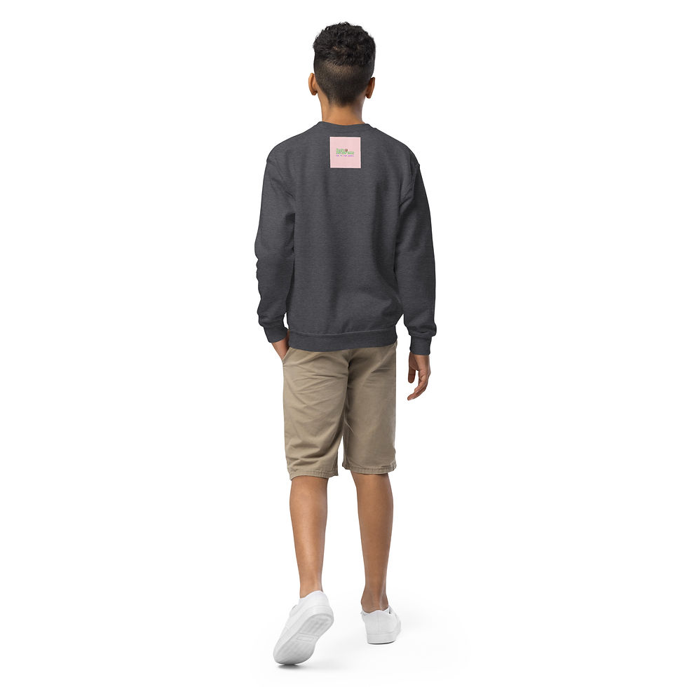 Thumbnail: Youth crewneck sweatshirt