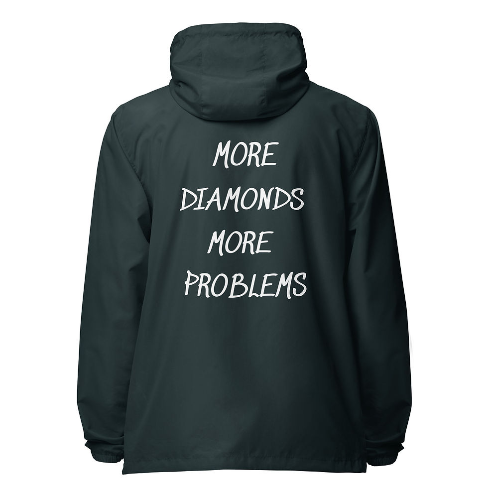 Thumbnail: Unisex lightweight zip up windbreaker