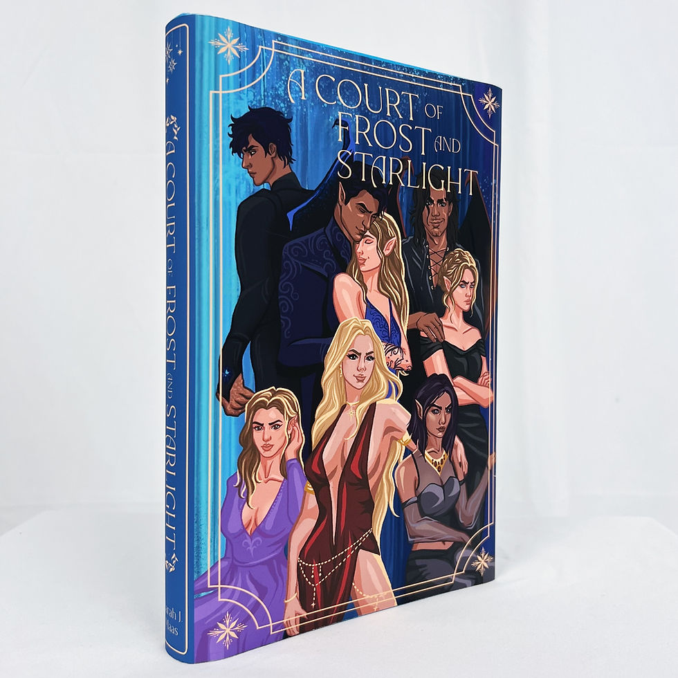 Thumbnail: A Court of Thorns and Roses Dust Jacket Full Set