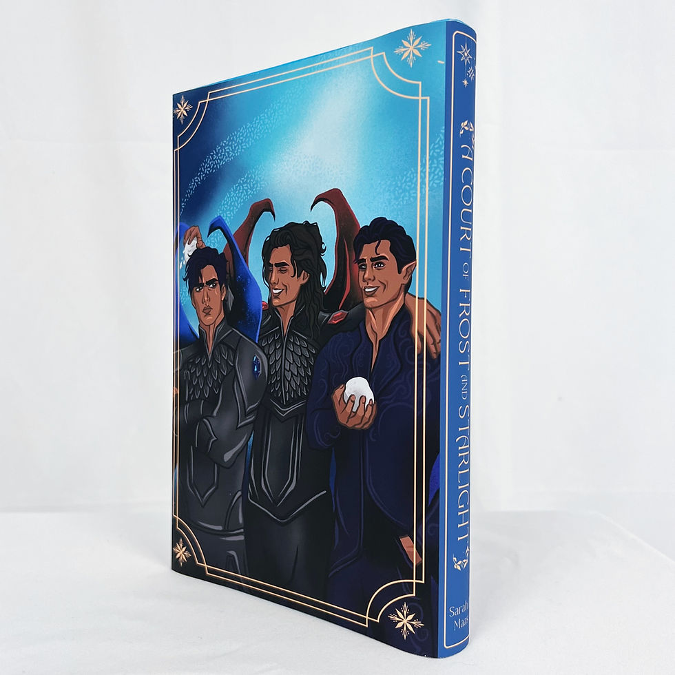 Thumbnail: A Court of Thorns and Roses Dust Jacket Full Set