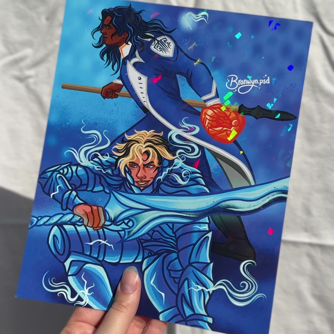 Honor is Dead Holographic Print 8.5x11in