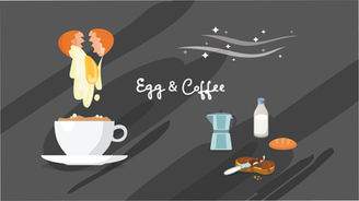 Scandinavian egg coffee 🥚☕
กาแฟกับไข่ดิบของชาวสแกนดิเนเวีย