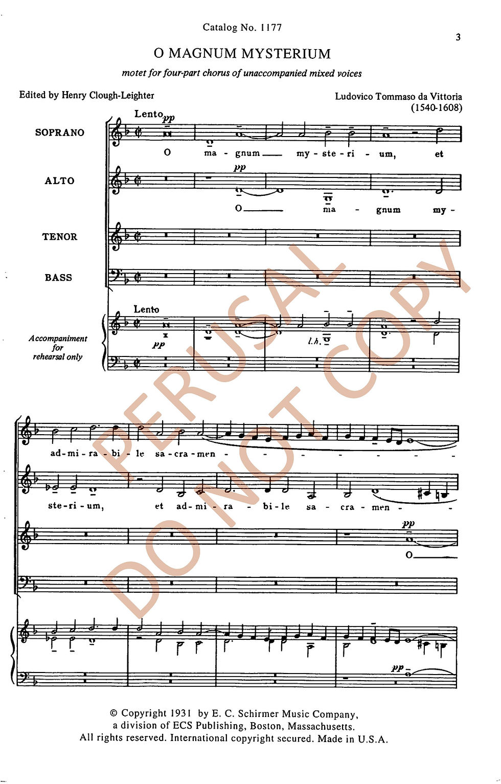 Thumbnail: O Magnum Mysterium (Key of D Minor)