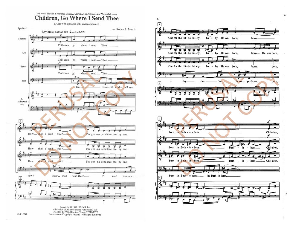 Thumbnail: Children, Go Where I Send Thee