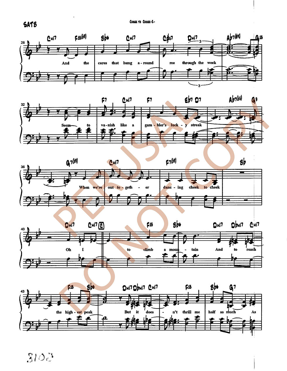 Thumbnail: Cheek to Cheek