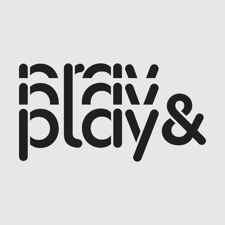 play pray game boardgame gathering sharing goldpin  hiiibrand TokyoTDC New York Type Director Club logo identity logotype