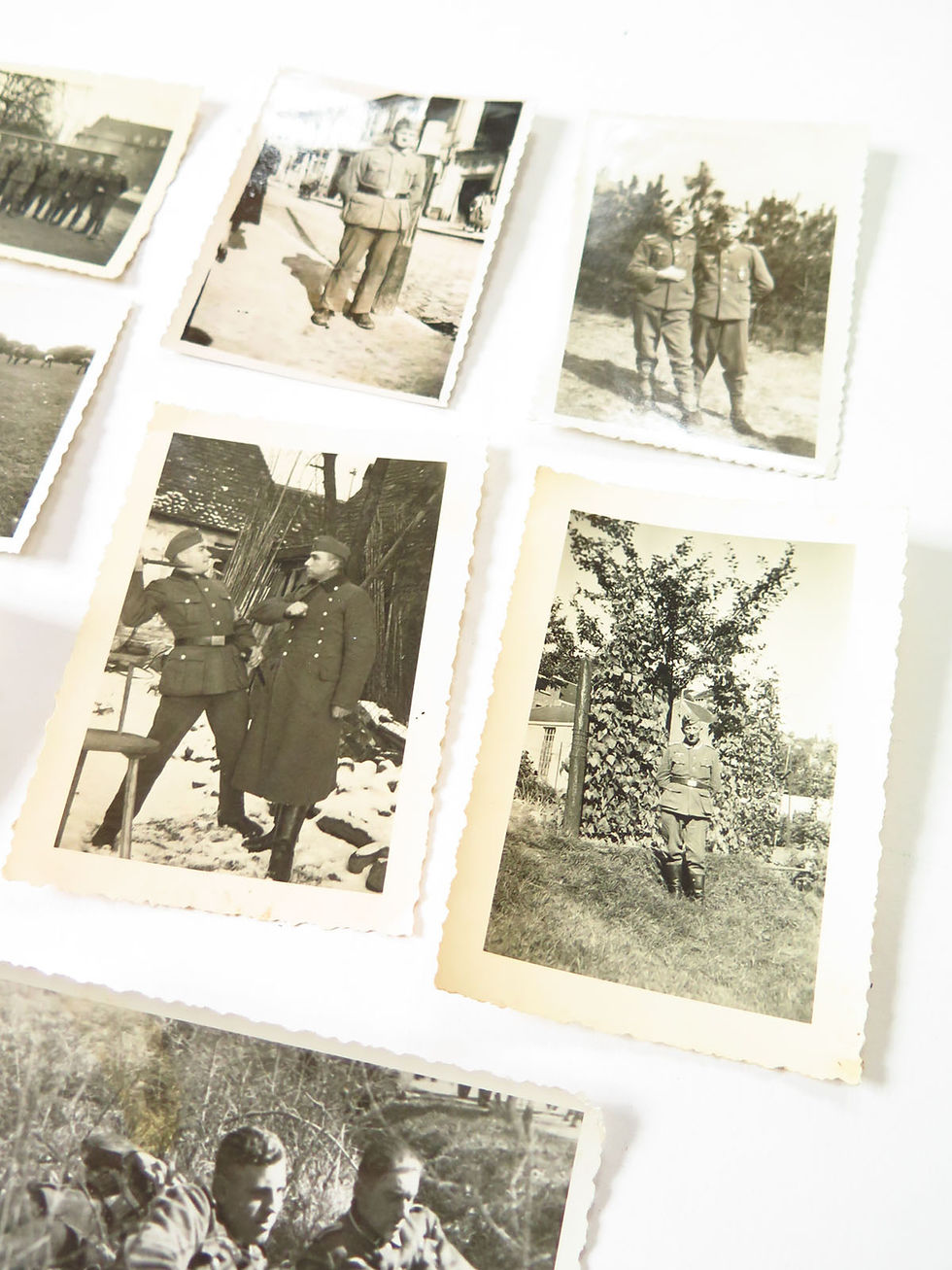 Thumbnail: WW2 German Soldier Photographs x8