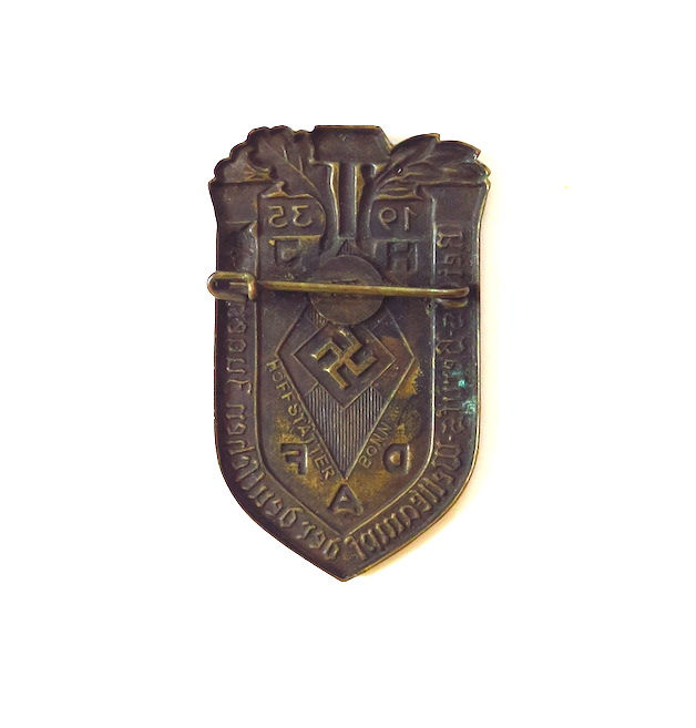 Thumbnail: Hitler Youth Rally Badge - HJ-DAF 1935