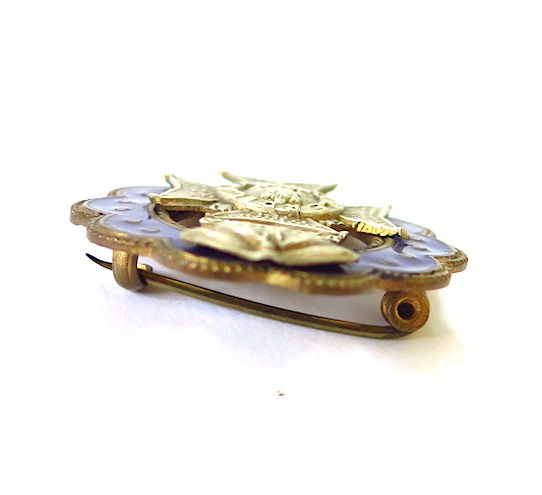 Thumbnail: Victorian Rifle Brigade Sweetheart Badge