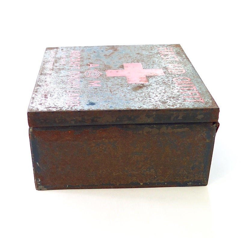Thumbnail: WW2 RAF Aircraft Dinghy First Aid Tin