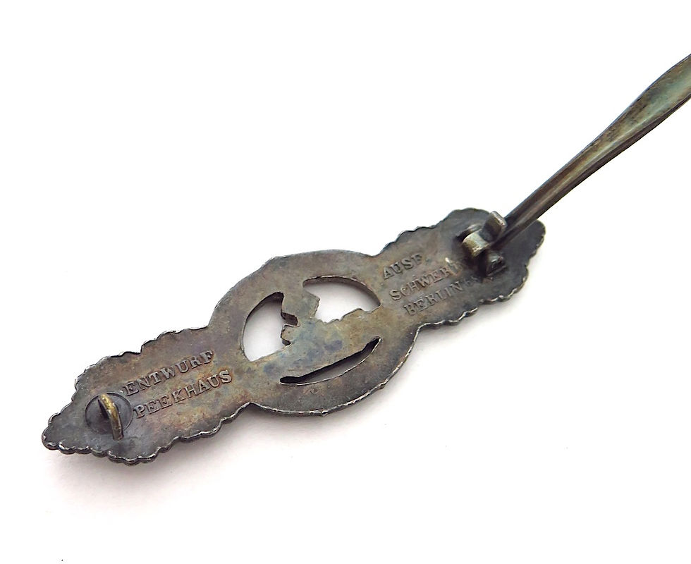 Thumbnail: WW2 German U Boat Combat Clasp in Bronze
