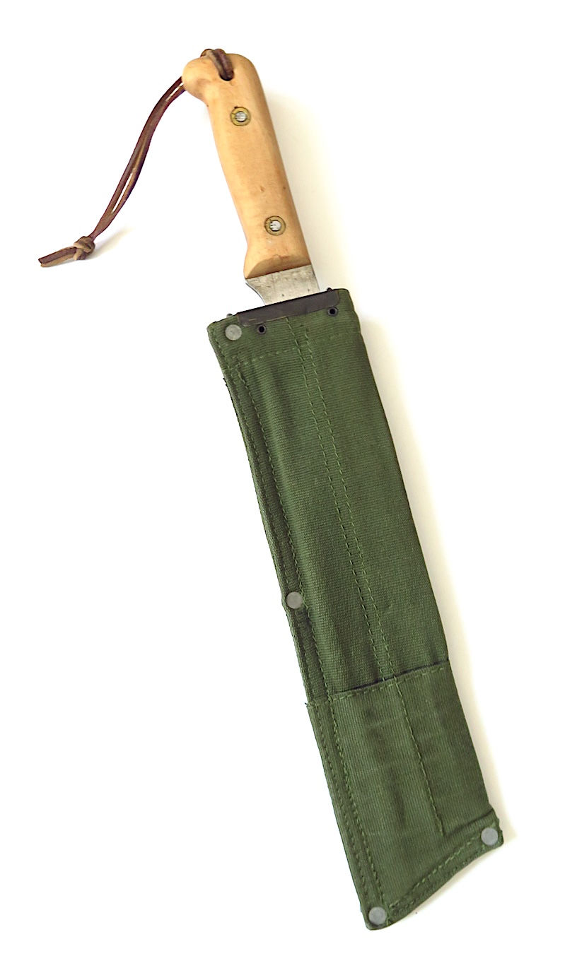 Thumbnail: British Army No2 Machete with 58 Pattern canvas sheath