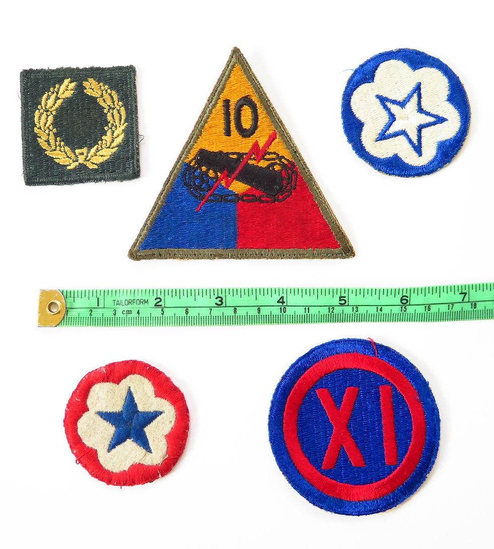 Thumbnail: WW2 US Cloth Patches