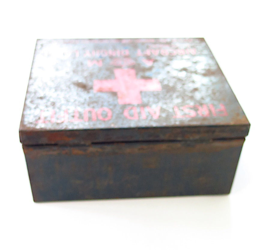 Thumbnail: WW2 RAF Aircraft Dinghy First Aid Tin
