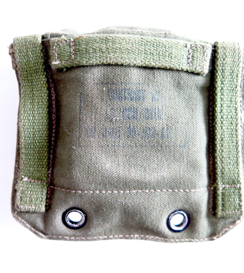 Thumbnail: British 44 Pattern Compass Pouch with Compass