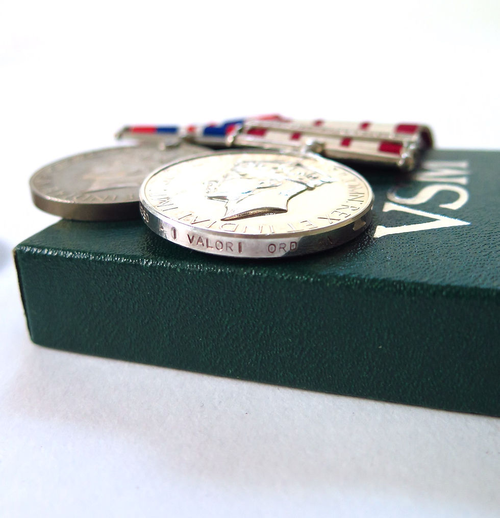 Thumbnail: Royal Navy Medal Group - GSM Minesweeping