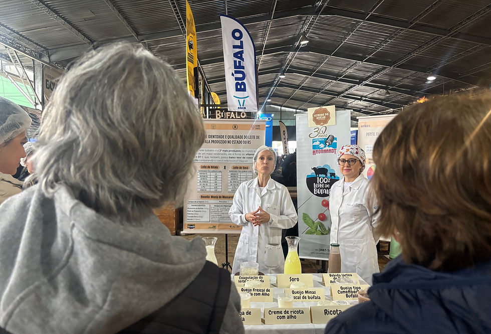 Evento promovido pela Ascribu contou com degustação, apresentação de variedades e qualidades dos produtos (Foto: Stéphany Franco/AgroEffective)