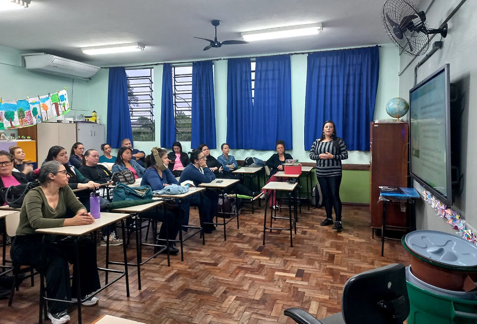 Sala Verde Padre Amstad promove formação gratuita sobre Educação Lixo Zero no sábado, 13 de junho, na EEEB Venâncio Aires (Foto: Apoena Socioambiental/Divulgação)