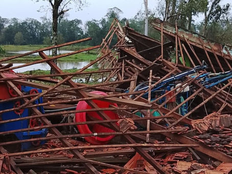 Perdas climáticas atingem rebanhos e estruturas de propriedades leiteiras no RS