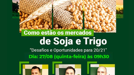 Live vai abordar desafios e oportunidades para a soja e o trigo