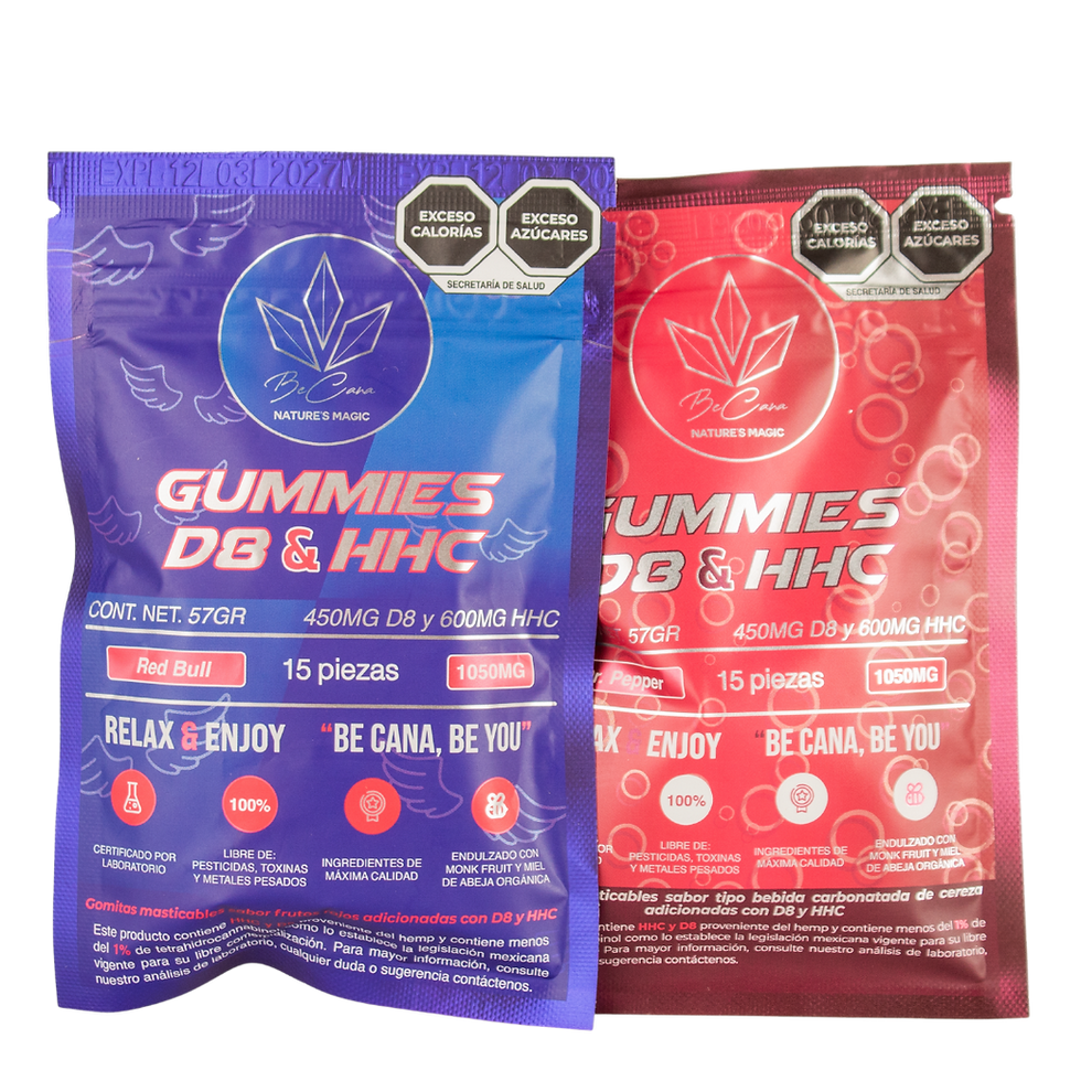 Miniatura: Gummies D8 + HHC