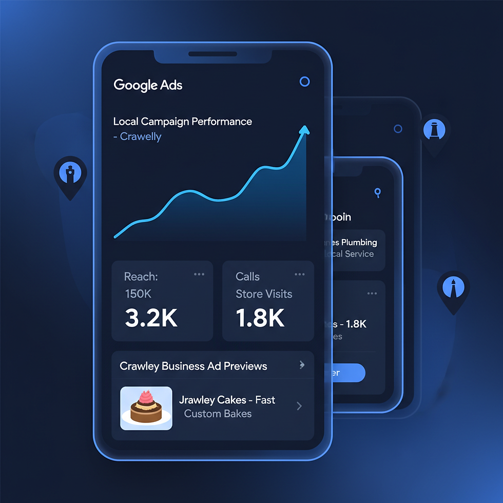 Conversion tracking and call reporting – Google Ads agency Crawley | Potts Strategies