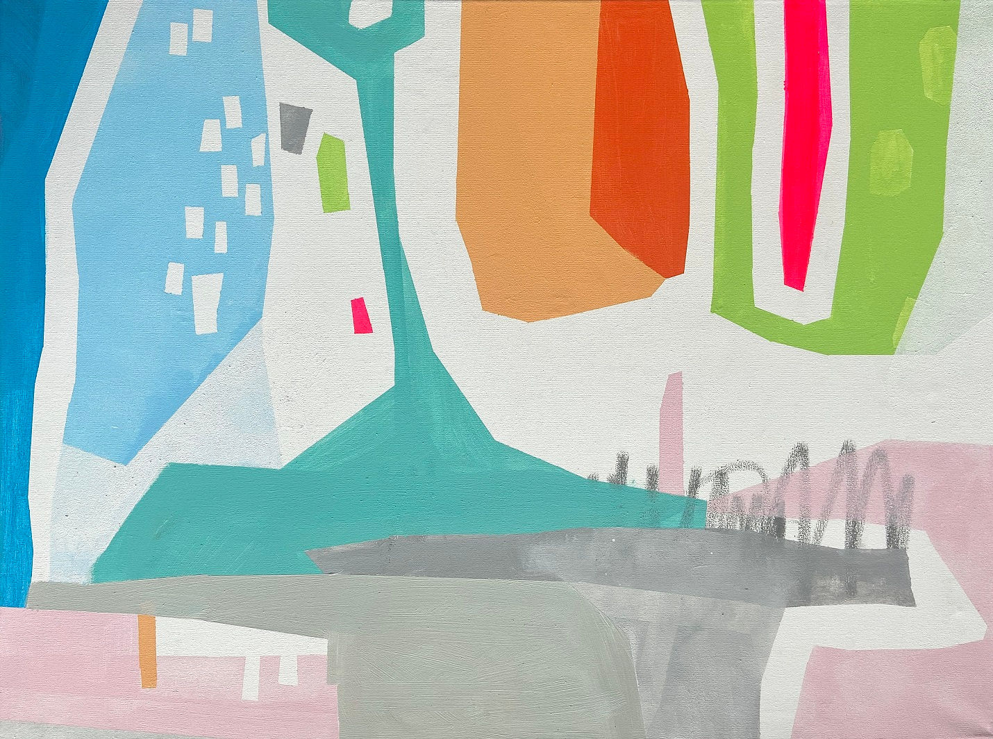 Blue Lagoon I, 80x60x1.8cm, 16'000.- SEK (+ moms)